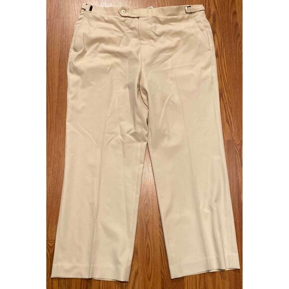 VTG Saturday's Gentlemen's Britches KHAKI Pants Mens 38 Preppy Casual - Picture 1 of 10